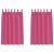 Perdele cu perdele 2 pcs Roz intens Poliester GartenMobel Dekor