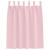 Perdele cu perdele 2 pcs Roz bebeluș Poliester GartenMobel Dekor