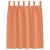 Perdele cu perdele 2 pcs Terracota Poliester GartenMobel Dekor