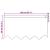 Perdele cu perdele Alb 150 x 80 cm Poliester GartenMobel Dekor