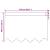 Perdele cu perdele Floral Alb 150 x 100 cm Poliester GartenMobel Dekor