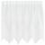 Perdele cu perdele Floral Alb 150 x 100 cm Poliester GartenMobel Dekor