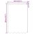 Perdele cu perdele Alb 150 x 200 cm Poliester GartenMobel Dekor