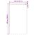 Perdele cu perdele Alb 150 x 260 cm Poliester GartenMobel Dekor