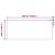 Perdele cu perdele Floral Alb 500 x 220 cm Poliester GartenMobel Dekor