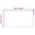 Perdele cu perdele Floral Alb 500 × 300 cm Poliester GartenMobel Dekor