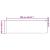 Perdele cu perdele Alb 900 x 260 cm Poliester GartenMobel Dekor