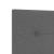 Tăblie cap cu headboard Manual Gri închis 80 cm țesătură GartenMobel Dekor