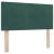 Tăblie cap Pe perete cu headboard Verde închis 80 cm Catifea GartenMobel Dekor
