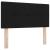 Tăblie cap cu headboard Manual Negru 90 cm țesătură GartenMobel Dekor