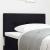 Tăblie cap cu headboard Manual Negru 90 cm țesătură GartenMobel Dekor