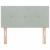 Tăblie cap Pe perete cu headboard Gri deschis 90 cm Catifea GartenMobel Dekor
