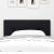 Tăblie cap cu headboard Manual Negru 100 cm țesătură GartenMobel Dekor