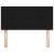 Tăblie cap cu headboard Manual Negru 100 cm țesătură GartenMobel Dekor