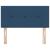 Tăblie cap cu headboard Manual albastru 100 cm țesătură GartenMobel Dekor