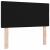 Tăblie cap Pe perete cu headboard Manual Negru 100 cm Catifea GartenMobel Dekor