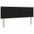 Tăblie cap cu headboard Manual Negru 160 cm țesătură GartenMobel Dekor