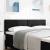Tăblie cap cu headboard Manual Negru 160 cm țesătură GartenMobel Dekor