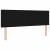 Tăblie cap cu headboard Manual Negru 160 cm țesătură GartenMobel Dekor