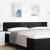Tăblie cap Pe perete cu headboard Manual Negru 200 cm Catifea GartenMobel Dekor