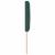 Tăblie cap Pe perete Geometric Verde închis 80 cm Catifea GartenMobel Dekor