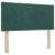 Tăblie cap Pe perete Geometric Verde închis 90 cm Catifea GartenMobel Dekor