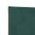 Tăblie cap Pe perete Geometric Verde închis 90 cm Catifea GartenMobel Dekor