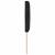 Tăblie cap Pe perete Geometric Manual Negru 144 cm Catifea GartenMobel Dekor