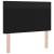 Tăblie cap Pe perete cu headboard Manual Negru 90 cm PVC GartenMobel Dekor