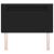 Tăblie cap Pe perete cu headboard Manual Negru 90 cm PVC GartenMobel Dekor