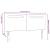 Tăblie cap Pe perete cu headboard Manual Negru 144 cm PVC GartenMobel Dekor
