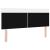 Tăblie cap Pe perete cu headboard Manual Alb 160 cm PVC GartenMobel Dekor