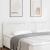 Tăblie cap Pe perete cu headboard Manual Alb 200 cm PVC GartenMobel Dekor