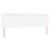 Tăblie cap Pe perete cu headboard Manual Alb 200 cm PVC GartenMobel Dekor