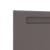 Tăblie cap Pe perete cu headboard Manual Gri 200 cm PVC GartenMobel Dekor
