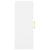 Dulap montat pe perete, alb, 34,5x34x90 cm GartenMobel Dekor