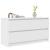 Dulap TV alb 100x35x54 cm lemn prelucrat GartenMobel Dekor