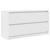 Dulap TV alb 100x35x54 cm lemn prelucrat GartenMobel Dekor