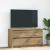 Comodă TV, stejar artizanal, 100x35x54 cm, lemn prelucrat GartenMobel Dekor