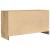 Comodă TV, stejar artizanal, 100x35x54 cm, lemn prelucrat GartenMobel Dekor
