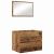 Set de Mobilă pentru Baie 2 pcs Lemn Vechi 57 x 37 x 45 cm GartenMobel Dekor
