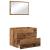 Set de Mobilă pentru Baie 2 pcs Lemn Vechi 57 x 37 x 45 cm GartenMobel Dekor