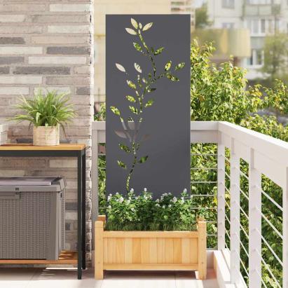 Panou Decorativ de Grădină Antracit 50 x 140 cm GartenMobel Dekor