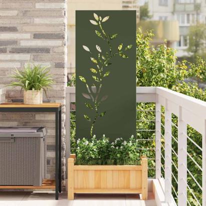 Panou Decorativ de Grădină Olivengrønn 50 x 140 cm GartenMobel Dekor