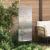 Panou Decorativ de Grădină Argintiu 50 x 140 cm Oțel inoxidabil GartenMobel Dekor