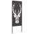 Panou Decorativ de Grădină Negru 50 x 140 cm GartenMobel Dekor