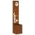 Ghiveci de Grădină cu Panou Decorativ Ruginit 32 x 140 cm GartenMobel Dekor