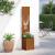 Ghiveci de Grădină cu Panou Decorativ Ruginit 32 x 140 cm GartenMobel Dekor
