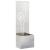 Ghiveci de Grădină cu Panou Decorativ Argintiu 50 x 140 cm GartenMobel Dekor