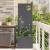 Ghiveci de Grădină cu Panou Decorativ Antracit 50 x 140 cm GartenMobel Dekor